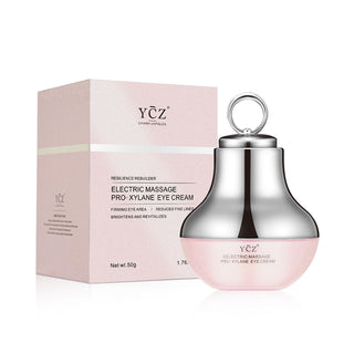 YCZ Electric Massage Eye Cream for Dark Circle, Firm and Smooth of Fine Lines, Eye Treatment and Care, Caffeine Revive Eye Cream,  Skincare