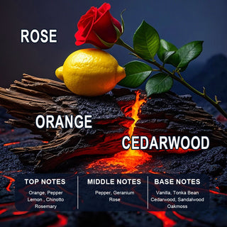 YCZ Love's Red Flame Cologne